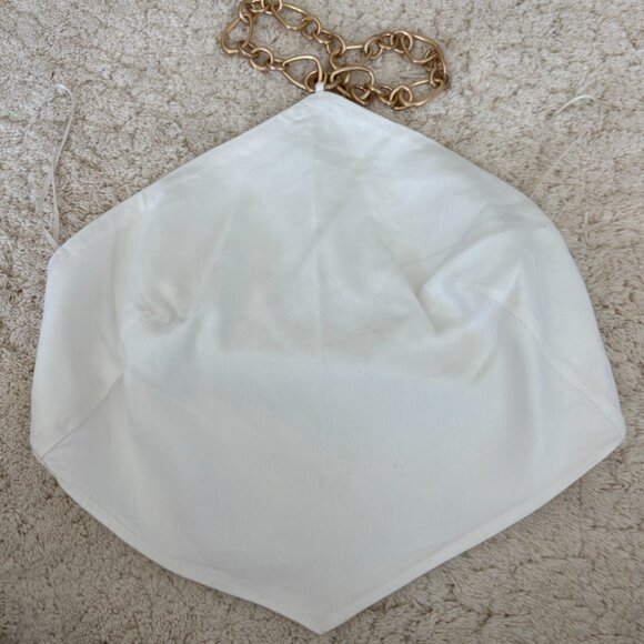 cult gaia Tops - Cult Gaia Chain Strap Top White